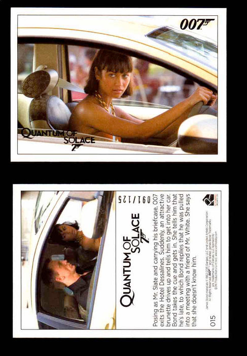 James Bond Archives Quantum of Solace Gold Parallel You Pick Single Cards #1-90 #15  - TvMovieCards.com