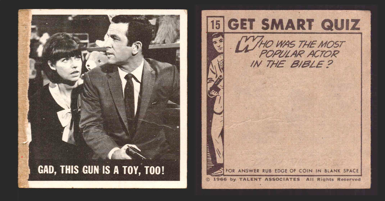 1966 Get Smart Vintage Trading Cards You Pick Singles #1-66 OPC O-PEE-CHEE #15  - TvMovieCards.com