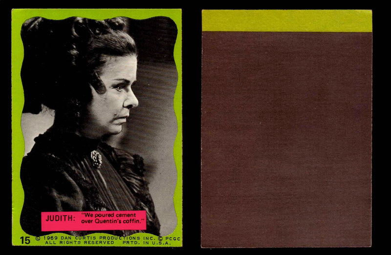Dark Shadows Series 2 (Green) Philadelphia Gum Vintage Trading Cards You Pick #15  - TvMovieCards.com