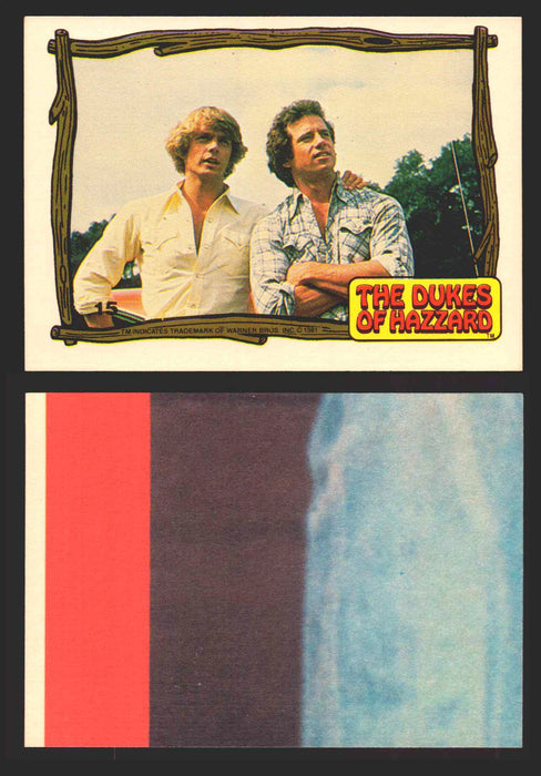 1983 Dukes of Hazzard Vintage Trading Cards You Pick Singles #1-#44 Donruss 15B   Bo and Luke  - TvMovieCards.com