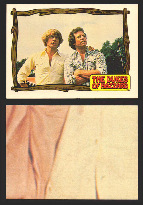 1983 Dukes of Hazzard Vintage Trading Cards You Pick Singles #1-#44 Donruss 15C   Bo and Luke  - TvMovieCards.com