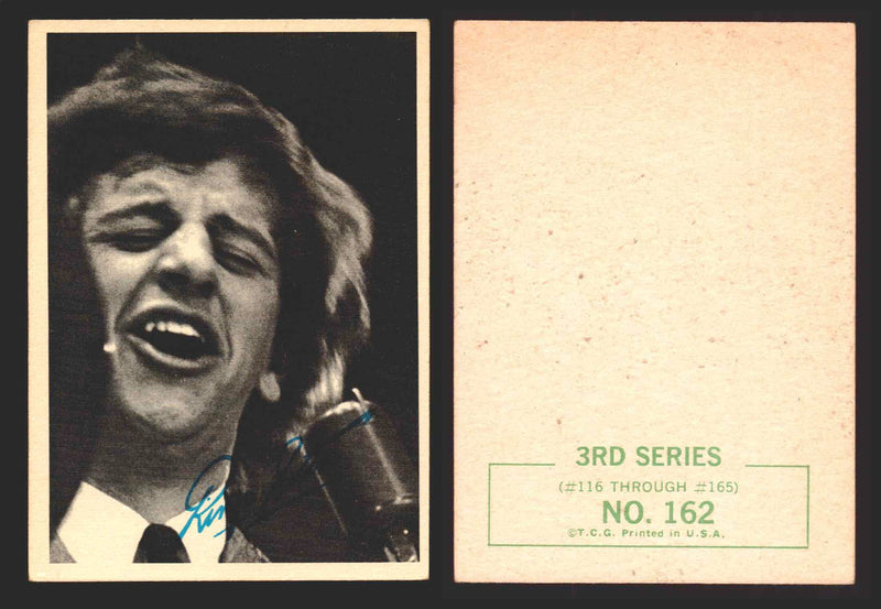 Beatles Series 3 Topps 1964 Vintage Trading Cards You Pick Singles #116-#165 #	162  - TvMovieCards.com