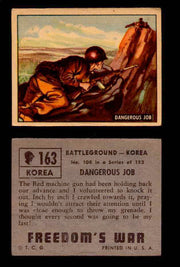 1950 Freedom's War Korea Topps Vintage Trading Cards You Pick Singles #101-203 #163  - TvMovieCards.com