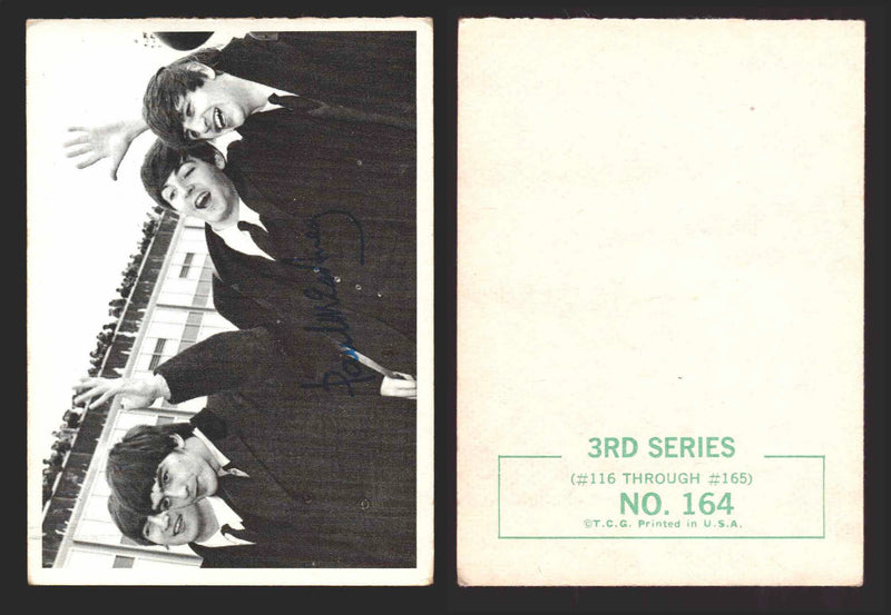 Beatles Series 3 Topps 1964 Vintage Trading Cards You Pick Singles #116-#165 #	164  - TvMovieCards.com