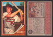 1962 Topps Baseball Trading Card You Pick Singles #100-#199 VG/EX #	165 Jackie Brandt - Baltimore Orioles  - TvMovieCards.com