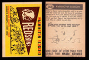 1959 Topps Football Trading Card You Pick Singles #1-#176 VG/EX #	168	Washington Redskins Pennant Card  - TvMovieCards.com