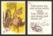 1969 Odd Rods Vintage Sticker Trading Cards #1-#44 You Pick Singles Donruss #	16	Let's Drag Hog  - TvMovieCards.com