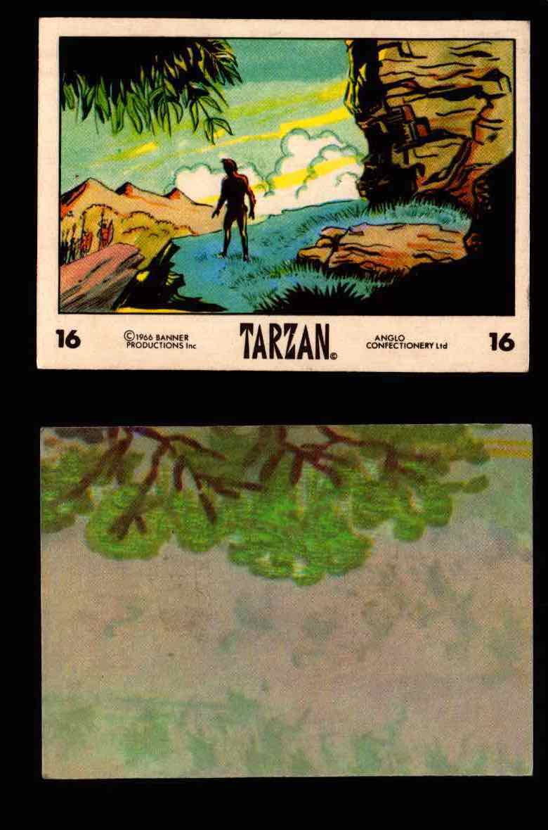 1966 Tarzan Banner Productions Vintage Trading Cards You Pick Singles #1-66 #16  - TvMovieCards.com