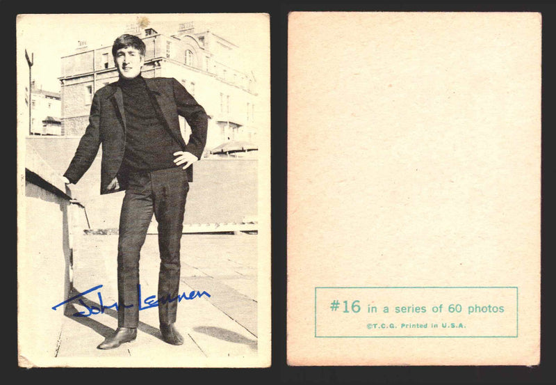 Beatles Series 1 Topps 1964 Vintage Trading Cards You Pick Singles #1-#60 #16  - TvMovieCards.com