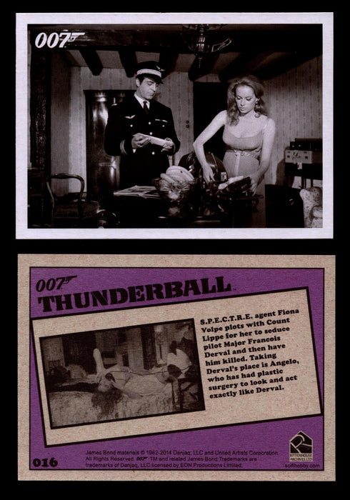 James Bond Archives 2014 Thunderball Throwback You Pick Single Card #1-99 #16  - TvMovieCards.com