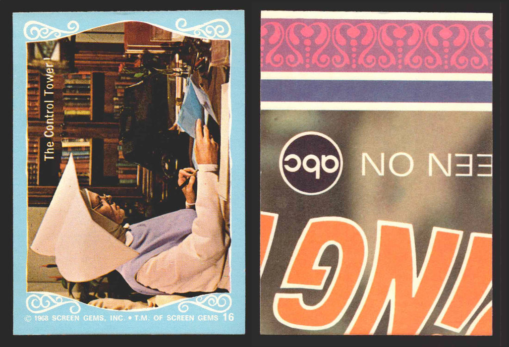 The Flying Nun Vintage Trading Card You Pick Singles #1-#66 Sally Field Donruss 16   The Control Tower!  - TvMovieCards.com