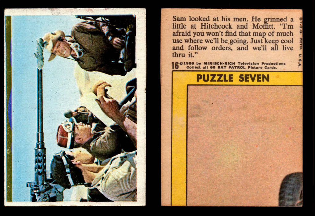 Rat Patrol 1966 Topps Vintage Card You Pick Singles #1-66 #16  - TvMovieCards.com