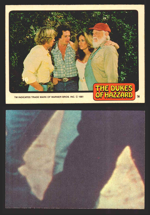 1981 Dukes of Hazzard Sticker Trading Cards You Pick Singles #1-#66 Donruss 16   Bo Luke Daisy & Jesse  - TvMovieCards.com