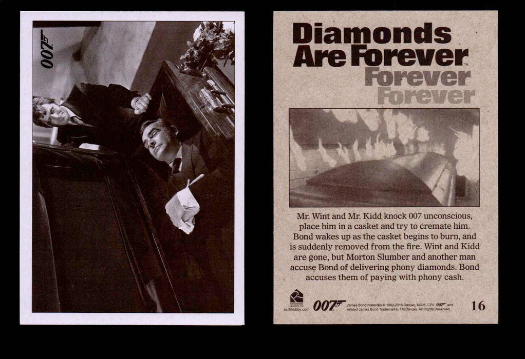 James Bond Archives Spectre Diamonds Are Forever Throwback Single Cards #1-48 #16  - TvMovieCards.com