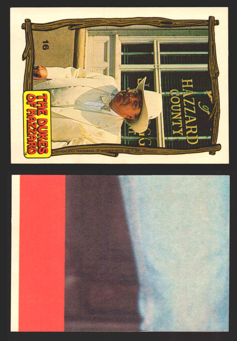 1983 Dukes of Hazzard Vintage Trading Cards You Pick Singles #1-#44 Donruss 16B   Boss Hogg  - TvMovieCards.com