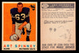 1959 Topps Football Trading Card You Pick Singles #1-#176 VG/EX #	171	Art Spinney  - TvMovieCards.com