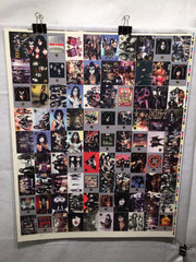 Kiss Series One 1 Gold Foil Trading Card Uncut 100 Card Sheet Poster Size   - TvMovieCards.com