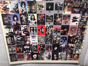 Kiss Series One 1 Gold Foil Trading Card Uncut 100 Card Sheet Poster Size   - TvMovieCards.com