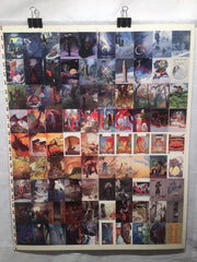 Charles Vess Fantasy Art Trading Cards UNCUT 90 CARD SHEET Poster Size FPG 1995   - TvMovieCards.com