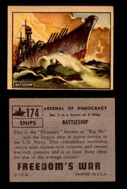 1950 Freedom's War Korea Topps Vintage Trading Cards You Pick Singles #101-203 #174  - TvMovieCards.com