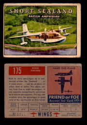 1953 Wings Topps TCG Vintage Trading Cards You Pick Singles #101-200 #175  - TvMovieCards.com