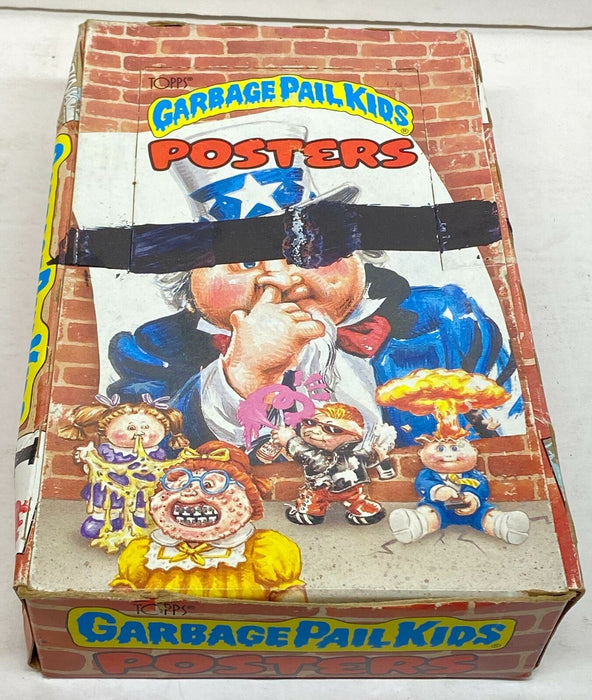 1986 Garbage Pail Kids Posters Trading Card Box 36 Empty Pack Wrappers Topps   - TvMovieCards.com