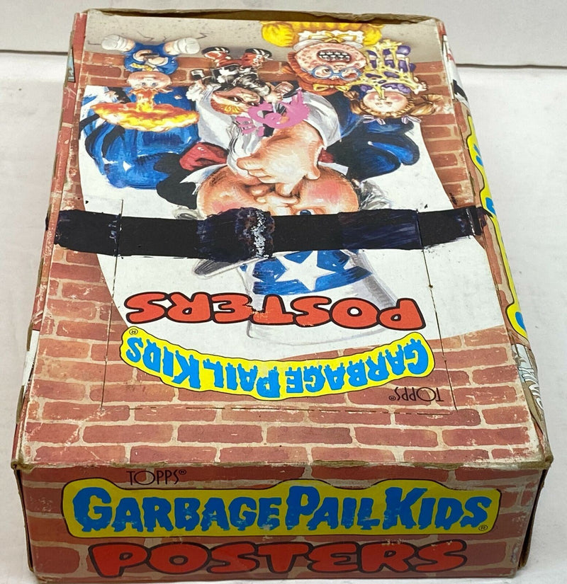 1986 Garbage Pail Kids Posters Trading Card Box 36 Empty Pack Wrappers Topps   - TvMovieCards.com