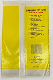 1986 Garbage Pail Kids Posters Trading Card Box 36 Empty Pack Wrappers Topps   - TvMovieCards.com