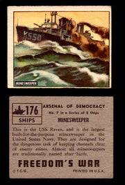 1950 Freedom's War Korea Topps Vintage Trading Cards You Pick Singles #101-203 #176  - TvMovieCards.com
