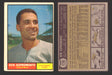 1961 Topps Baseball Trading Card You Pick Singles #100-#199 VG/EX #	176 Ken Aspromonte - Los Angeles Angels  - TvMovieCards.com