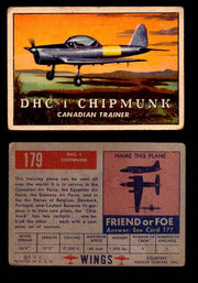 1953 Wings Topps TCG Vintage Trading Cards You Pick Singles #101-200 #179  - TvMovieCards.com