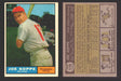 1961 Topps Baseball Trading Card You Pick Singles #100-#199 VG/EX #	179 Joe Koppe - Philadelphia Phillies  - TvMovieCards.com
