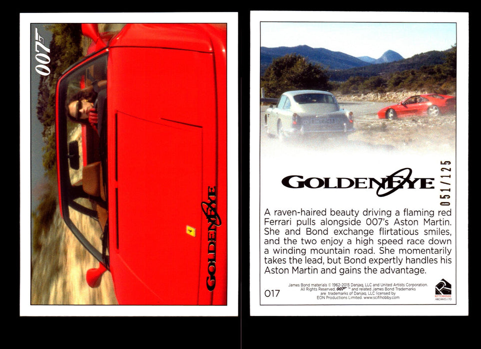 James Bond Archives 2015 Goldeneye Gold Parallel Card You Pick Single #1-#102 #17  - TvMovieCards.com