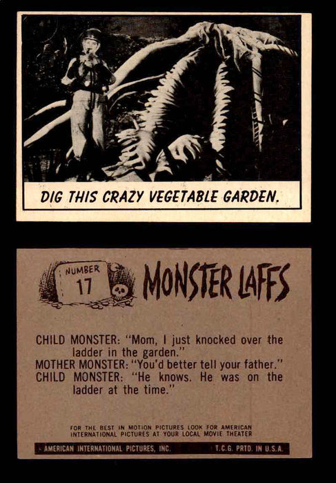 Monster Laffs 1966 Topps Vintage Trading Card You Pick Singles #1-66 #17  - TvMovieCards.com