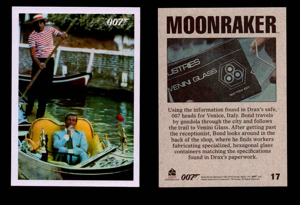 James Bond Archives Spectre Moonraker Movie Throwback U Pick Single Cards #1-61 #17  - TvMovieCards.com