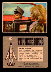 Thunderbirds Vintage Trading Card Singles #1-72 Somportex 1966 #17  - TvMovieCards.com