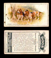 1925 Dogs 2nd Series Imperial Tobacco Vintage Trading Cards U Pick Singles #1-50 #17 Basset Hounds  - TvMovieCards.com