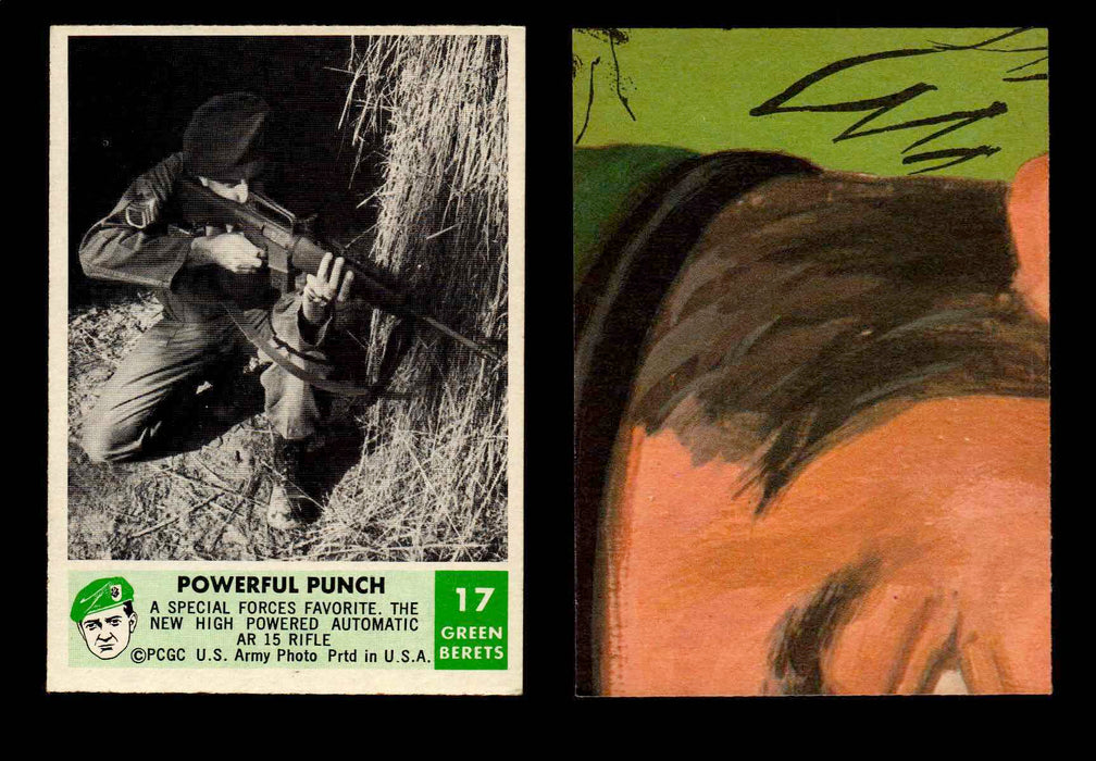 1966 Green Berets PCGC Vintage Gum Trading Card You Pick Singles #1-66 #17  - TvMovieCards.com