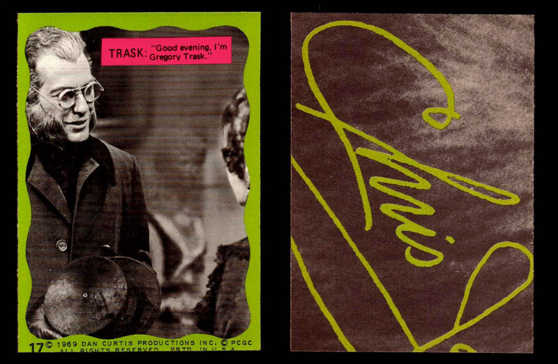 Dark Shadows Series 2 (Green) Philadelphia Gum Vintage Trading Cards You Pick #17  - TvMovieCards.com