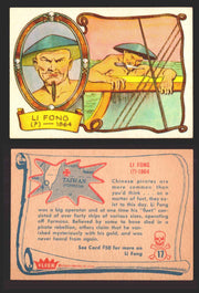 1961 Pirates Bold Vintage Trading Cards You Pick Singles #1-#66 Fleer 17   Li Fong  - TvMovieCards.com