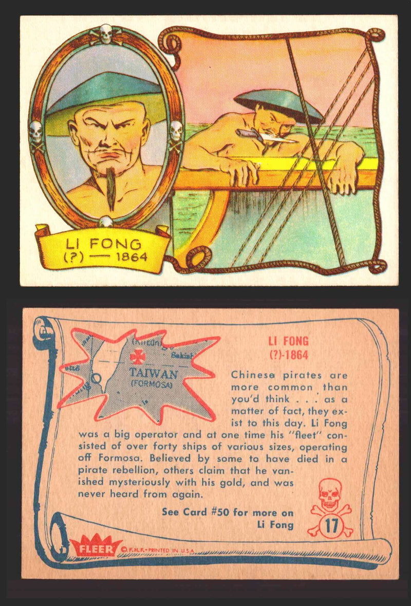 1961 Pirates Bold Vintage Trading Cards You Pick Singles #1-#66 Fleer 17   Li Fong  - TvMovieCards.com