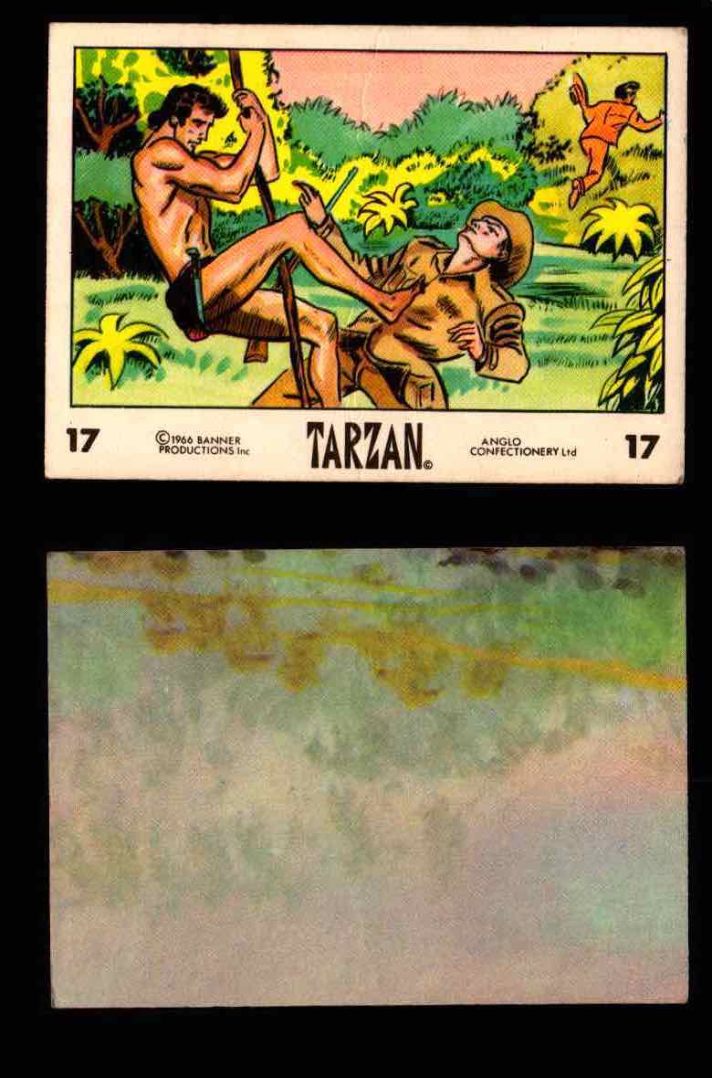 1966 Tarzan Banner Productions Vintage Trading Cards You Pick Singles #1-66 #17  - TvMovieCards.com