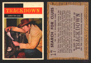 1958 TV Westerns Topps Vintage Trading Cards You Pick Singles #1-71 17   Search for Clues  - TvMovieCards.com