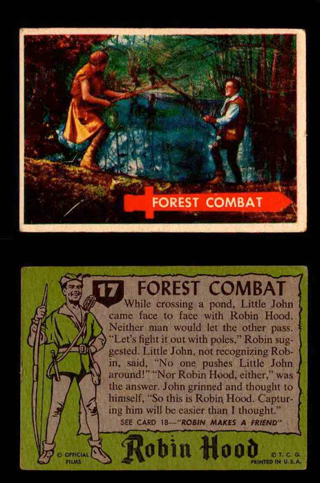 1957 Robin Hood Topps Vintage Trading Cards You Pick Singles #1-60 #17  - TvMovieCards.com