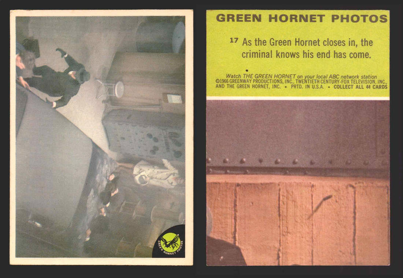 1966 Green Hornet Photos Donruss Vintage Trading Cards You Pick Singles #1-44 #	17  - TvMovieCards.com