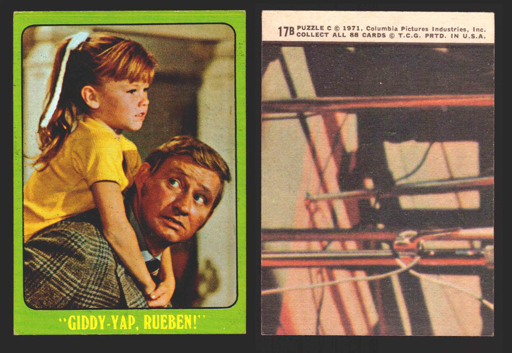 1971 The Partridge Family Series 3 Green You Pick Single Cards #1-88B Topps USA #	17B   "Giddy-Yap    Rueben!"  - TvMovieCards.com