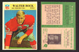 1966 Philadelphia Football NFL Trading Card You Pick Singles #100-196 VG/EX 180 Walter Rock  - San Francisco 49ers RC  - TvMovieCards.com