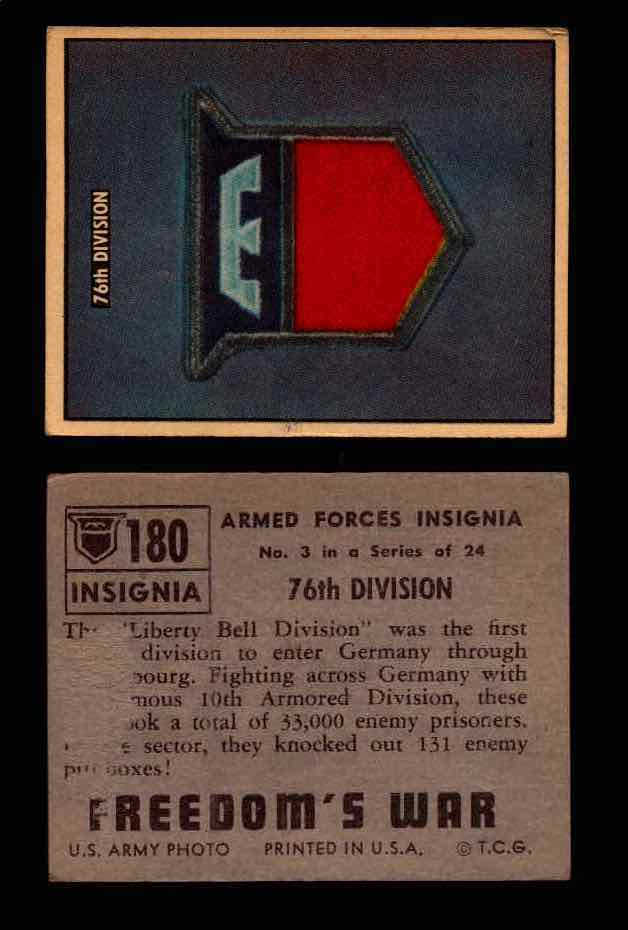 1950 Freedom's War Korea Topps Vintage Trading Cards You Pick Singles #101-203 #180  - TvMovieCards.com