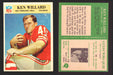 1966 Philadelphia Football NFL Trading Card You Pick Singles #100-196 VG/EX 181 Ken Willard  - San Francisco 49ers RC  - TvMovieCards.com