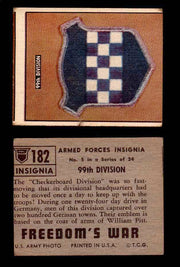 1950 Freedom's War Korea Topps Vintage Trading Cards You Pick Singles #101-203 #182  - TvMovieCards.com